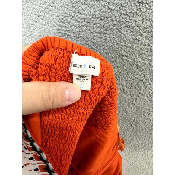 Vtg Y2K Mini Dress Silence‎ & Noise Womens Large Aztec Strapless Geometric Boho - Picture 2 of 7